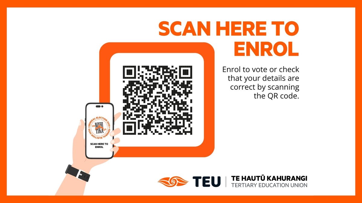 Election 2026 Scan to enrol Power Point