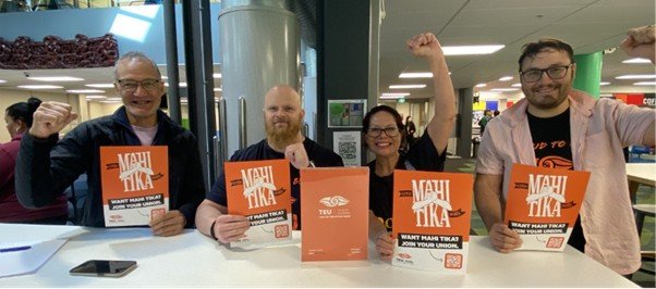 Weltec members meet for Mahi Tika